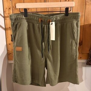 Amazon Olive Men's Athletic Shorts